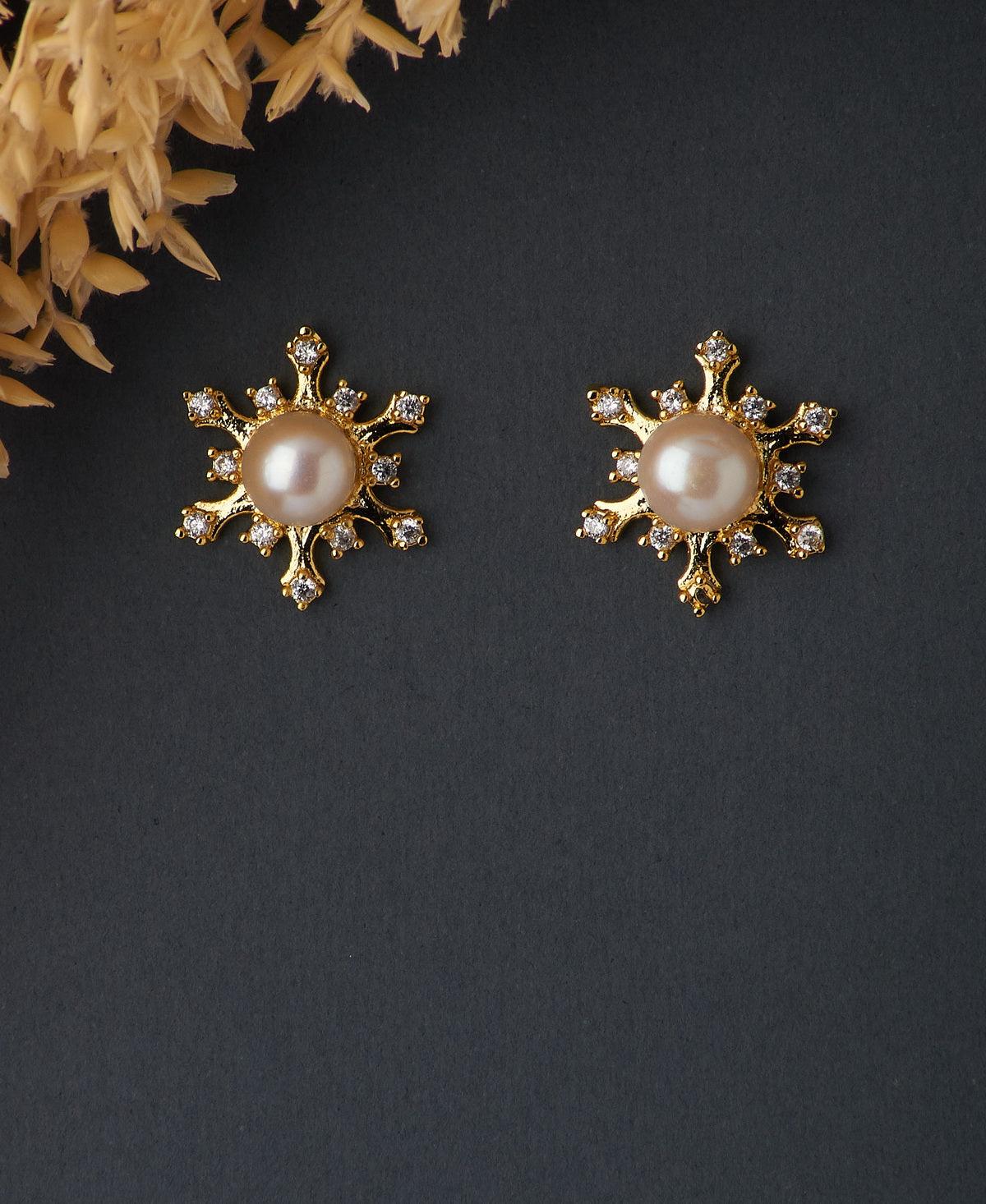 Buy Gold Plated Kundan Earrings by Do Taara Online at Aza Fashions.